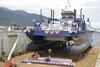 The Mat-Su Borough christened its ice-breaking, fast-moving ferry, the M/V Susitna in 2010. The borough is now searching for perspective buyers for the boat. Photo courtesy Patty Sullivan