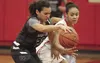 Wasilla sophomore Olivia Davies makes a move toward the basketball during a game against Sierra Canyon of Chatsforth, California, earlier this season. Olivia Davies has been named first-team 