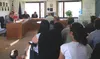 Houston Planning Commission listens to testimony during its meeting July 31 to consider rezoning two parcels of land for heavy industrial use. Houston City Council will consider the change at