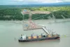 A cargo ship is loaded with wood chips at Point MacKenzie in
this 2008 photo. The Mat-Su Borough Assembly has outlined its list
of what is and is not allowed within the port district at Point