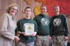 Colony High School Jr. ROTC is recognized by Alaskans for Litter Prevention and Recycling. Courtesy Mat-Su Regional Medical Center