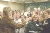 J.J. HARRIER/ Frontiersman Honor choir students from Wasilla
High School and other area schools practice for last Tuesday’s
Mat-Su Borough School District Music Honor Festival, combining
musi