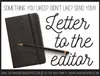 Letter to the Editor
