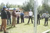 Alaska Job Corps students listen and learn during an Aug. 3
exercise to build a new wind turbine on property along
Palmer-Fishhook Road. (Courtesy photo Jonathan Austin)