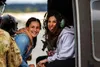 Spouses of Soldiers assigned to 16th Combat Aviation Brigade, take part in flights at Joint Base Lewis-McChord, Wash. on May 24 and 25, 2022. They were give a passenger brief and manifested b