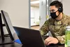 U.S. Army 2nd Lt. Curtis Rookard, a Cyber Operations Officer with the Tennessee National Guard’s 175th Cyber Protection Team, participates in Cyber Shield 2020, in Smyrna, Sept. 22. Cyber Shi