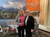 Heather Dudick of the Alaska Railroad accepts the Gold Star Award from Mat-Su CVB President &amp; CEO Bonnie Quill during the Stars of the Industry luncheon on Nov. 18 at Evangelo’s. Courtesy
