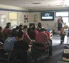 Chelsea Fields of United Way of Mat-Su presents a “Journey to Independent Living” workshop and presentation to a group of Alaska Job Corps Center students. Photo by Carin Meyer