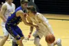 Wasilla senior Isaac Houck drives toward the basket during a 64-46 win over Kodiak in the first round of the ASAA/First National Bank 4A State Basketball Championships Thursday at the Alaska 