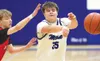 Palmer's Macoy Phillips moves the ball across the zone during a win over North Pole. Bruce Eggleston/matsusports.net