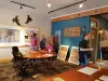 The Annex has eight small offices, an open collaboration space, a classroom/training room, a conference room, a kitchenette, and a cozy sitting lounge with a fireplace. Submitted photo