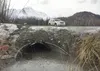 A culvert alongside the Old Glenn Highway. Officials say ice-filled culverts have contributed to minor flooding recently in the Bodenburg Butte area. Matt Tunseth/Frontiersman.com