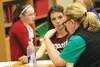 Students participate in a Knight Writers event at Colony Middle School April 25. HEATHER A. RESZ/Frontiersman.com