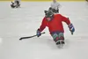 A group partcipates during a sled hockey practice in this Frontiersman file photo. Through a grant from the Mat-Su Health Foundation, Challenge Alaska has purchased a combined dozen sleds for