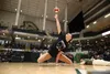 Mat-Su's Riley Malone competes in the one hand reach. Courtesy of Cook Inlet Tribal Council