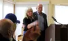 Gov. Bill Walker and First Lady Donna Walker address residents at the Palmer Pioneer Home Saturday, April 15. MATT HICKMAN/Frontiersman