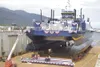 The Mat-Su Borough christened its new ice-breaking, fast-moving
ferry, the M/V Susitna in June 2010 in Ketchikan. (File photo
courtesy Patty Sullivan )