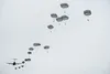 The Alaska Air National Guard delivers Arctic paratroopers from the 4th Brigade Combat Team (Airborne), 25th Infantry Division, U.S. Army Alaska, during a Joint Forcible Entry Operation into 