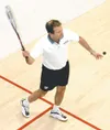 Frontiersman file photo Palmer’s Mark Alger finished fifth in
his age division of the U.S. Masters Squash Championships last
month.