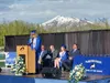 PHS graduate Callaghan Tipton address the crowd. Jacob Mann/Frontiersman