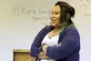 Wasilla High School senior Dianne Ivanoff performs a selection from Sherman Alexie's 'Lone Ranger and Tonto Fistfight in Heaven' at the ASAA/First National Bank of Alaska 2016 State Drama, De