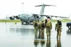 Alaska Organized Militia members from across the Alaska Army National Guard, and the Alaska State Defense Force, prepare for departure from Joint Base Elmendorf-Richardson. Alaska National Gu