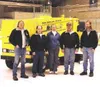 The Brett crew--from the left, Dave Arndt, Allan Ervin, Sheree
Hugli, Kerry Marcott and Chuck Westphale. Attendant Mike Ott is not
pictured. TIM BRODT/Frontiersman