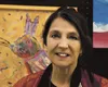 Felicia Desimini judging art at the Alaska State Fair Gregory Gusse