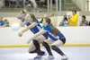 ROBERT DeBERRY/Frontiersman Palmer senior Kendal Venzke, left,
and sophomore Lily Cullers go for a dig Thursday against the Dimond
Lynx at the ASAA/First National Bank 4A State Volleyball
Cha