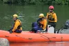 Rescuers attempt to find a man who went missing in Finger Lake Monday evening. (Chris Ford/Frontiersman)