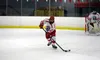 Wasilla's Evan Koivunen skates the puck up the ice during a win over Palmer. The Warriors beat both the Moose and Houston 4-2 last week. Courtesy of Bruce Eggleston/matsusports.net