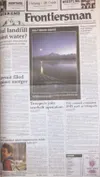Front page of the Nov. 26, 1999, Mat-Su Valley Frontiersman.