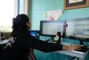 Charlene Apok leads Data for Indigenous Justice and works with the state’s Maternal Child Death Review to understand maternal mortality in Alaska. Apok analyzed data in their office on Sept. 