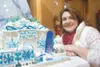 Laurie Ethridge took the win in the adult category of the
Dorothy G. Page Museum ginger bread house contest Saturday at the
Wasilla Community Holiday Celebration. This is her second year
taki