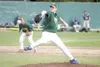 JEREMIAH BARTZ/Frontiersman file photo Former Mat-Su pitcher RL
Eisenbach hurls a throw during the 2009 season. Eisenbach is one of
11 players with Mat-Su ties selected in the MLB Draft.