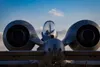 A 25th Aircraft Maintenance Unit maintainer cleans an A-10C Thunderbolt II canopy, Dec. 11, 2019, at Osan Air Base, Republic of Korea. The last Full Moon of the decade shined over the A-10’s 