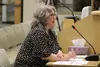 Mat-Su Borough Finance Director Cheyenne Heindel spoke during a Mat-Su Borough Assembly meeting Tuesday. Frontiersman file photo