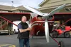 Mike Koskovich stands in front of his 1975 Cessna 185F plane, ready to perform in the 2020 Wings Over Wasilla Fly-In Airshow. Jacob Mann/Frontiersman