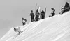 During a more-than-2-mile section of the Tesoro Arctic Man,
snowmachiners pull skiers and snowboarders uphill and then release
them at the top at speeds as high as 80 or 90 mph. Photos courte