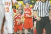 ROBERT DeBERRY/Frontiersman Braydon Kuiper, left, and Corey Mock
come off the bench in the final seconds of Thursday’s game against
the West High Eagles.