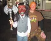 Damon Hampel, right, poses with his ‘little brother’ Kainan Miller at a Big Brothers Big Sisters Halloween event. Hampel is dressed as The Great Pumpkin. Courtesy Big Brothers Big Sisters
