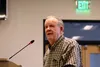Mat-Su Borough Fish Commissioner Larry Engel speaks during a special meeting relating to wetlands with the Mat-Su Borough Assembly. Tim Rockey/Frontiersman