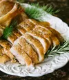Whole roasted duck