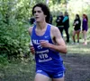 Palmer senior Fischer Adams, seen here in the George Plumley Invitational, won the varsity boys race during the Chugiak Smokin Stampede. Jeremiah Bartz/Frontiersman