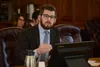 Neil Steininger, director of the Alaska Office of Management and Budget, speaks to the House Finance Committee on Thursday, Feb. 2, 2023. James Brooks/Alaska Beacon
