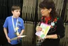Jacob Mann/FrontiersmanSamuel Peck, a sixth grader at Palmer Junior Middle School, earned first place in the school’s geography bee.