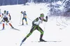 Colony High School’s Alyson Kopsack climbs the final hill in Saturday’s 5-kilometer freestyle race of the 2015 Colony Invitational ski meet at Government Peak Recreation Area. Kopsack finishe