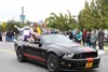 Mat-Su Senior Services 2016 calendar models Phyllis Moore, Dee Brown and Deborah Whaley, Brown's daughter, wave to the crowd during the 2015 Alaska State Fair parade through downtown Palmer o