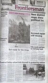 Front page of the June 5, 1991, issue of the Mat-Su Valley
Frontiersman.