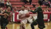 Wasilla senior Kobe Brown makes a move to the basket during a win over Service earlier this month. Brown is one of five starters who returned this season for the Warriors. Jeremiah Bartz/Fron